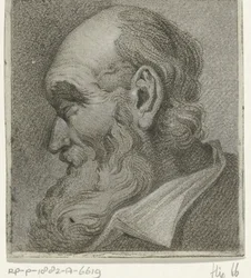 Portrait of an Old Man, in Profile