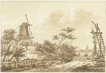 View near Zaltbommel