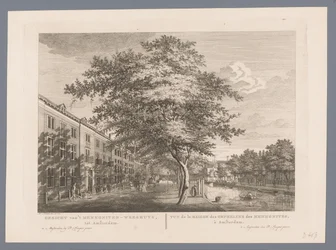 View of the Mennonite Orphanage in Amsterdam