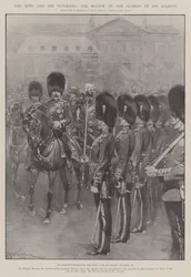 The King and His Veterans, the Review of the Guards by His Majesty