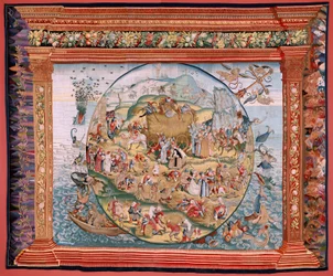 Tribulations of Human Life (Flemish Tapestry)