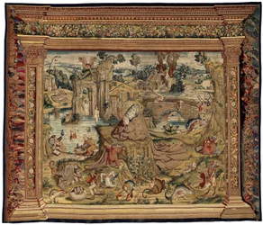 Tapestry Inspired by the Work of Hieronymus Bosch, c.1560