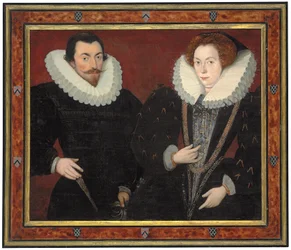 Double Portrait of Sir John Harington and Mary, Lady Harington, c.1589-93