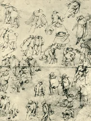 Beggars, 15th-16th century