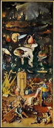 The Garden of Delights, triptych, right panel