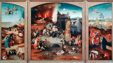 Triptych of the Temptation of St Anthony