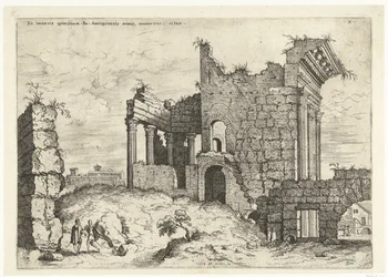 Second View of the Forum of Nerva (From Certain Uncertain Ruins of Roman Antiquity) (Roman Ruins)