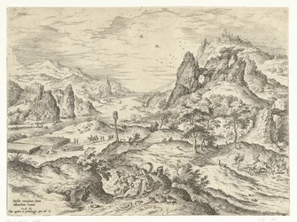 Venus Mourns the Death of Adonis, Landscapes with Biblical and Mythological Scenes (series title)