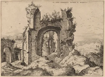 View of the Baths of Caracalla