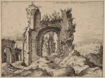 View of the Baths of Caracalla