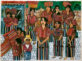 Guatemalan Girls, Solola