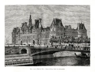 Hotel de Ville, Paris, France