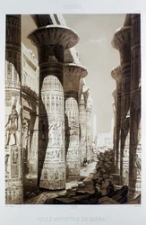 Hypostyle Hall, Thebes, Karnak, Egypt