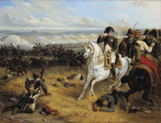Napoleon in the Battle of Wagram