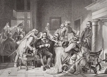 Charles I in the Guard Room Insulted by Oliver Cromwell
