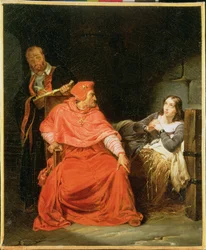 Joan of Arc (1412-31) Interrogated by the Cardinal of Winchester