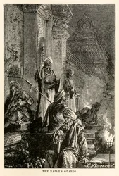The Rajahs guards, from Around the World in Eighty Days by Jules Verne