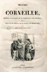 Frontispiece of the Works of Pierre Corneille, edition of 1864