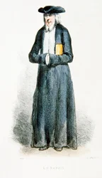 Le Rabbin, illustration from 