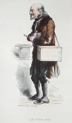 The Old Jew, illustration from 