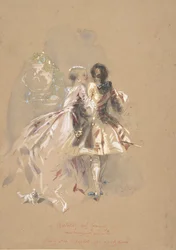 Young Couple Seen From Behind