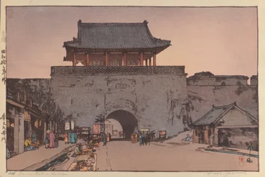 Dainan Gate in Mukden