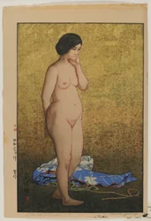 Study of Nude, Shōwa era