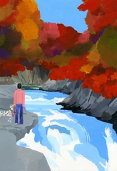 Autumn Leaves and Rivers