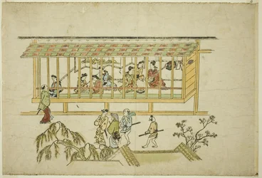 A House of Courtesans, from the series The Appearance of Yoshiwara