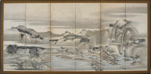 Landscapes of the Four Seasons: Spring and Summer, Edo period, late 18th-early 19th century
