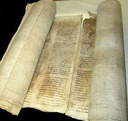 Torah Scroll of the Jewish Community in Kaifeng, China