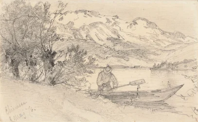Alpine Landscape from Chiemsee