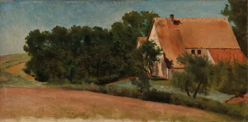 German Farmhouse by a Road