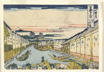 Nihonbashi Bridge in Edo