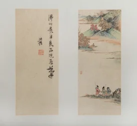 Landscapes, Figures, and Flowers, dated 1618-22