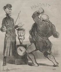 Actualities (plate 183): Trying one
