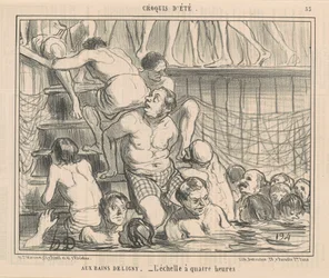 At the Deligny Baths