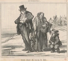 Having Abused the Grape of 1857