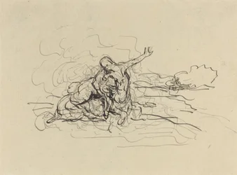 Centaur Carrying Off a Woman