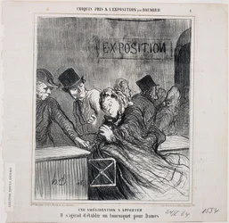 Sketch Taken at the Exhibition - An Improvement to be Made