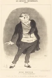 Henri Monnier (Role of Joseph Prudhomme)