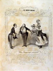 Ideas and legends Philipon under the title Les Cent and Robert Macaire