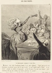 The President Shouting at the Top of Her Voice: Ladies!...