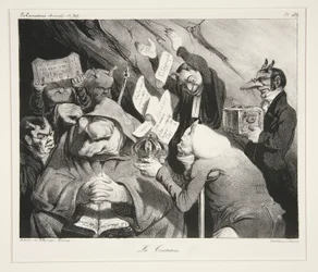 The Temptation, pl. 453 from the journal La Caricature no. 217