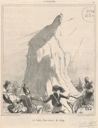 The Melting of a Snow Colossus