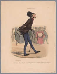 Man Walking in Shoes That Are Too Small from Vanity (series)