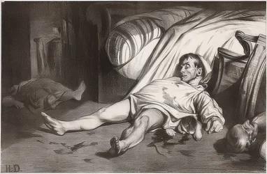Rue Transnonain, April 15, 1834. 1834