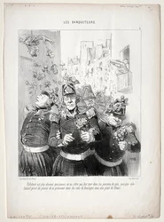 The Banqueters, plate 4: Rifolard is more charming than ever..., 1848