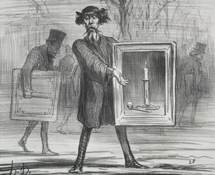 The Exhibition of 1859 (plate 1): They have Refused this, the Ignoramuses!