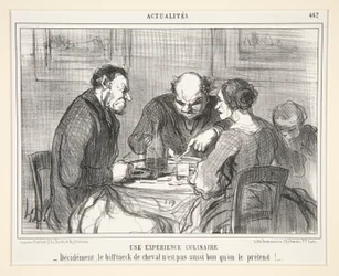 A Culinary Experience: Decidedly, the Horse Steak
